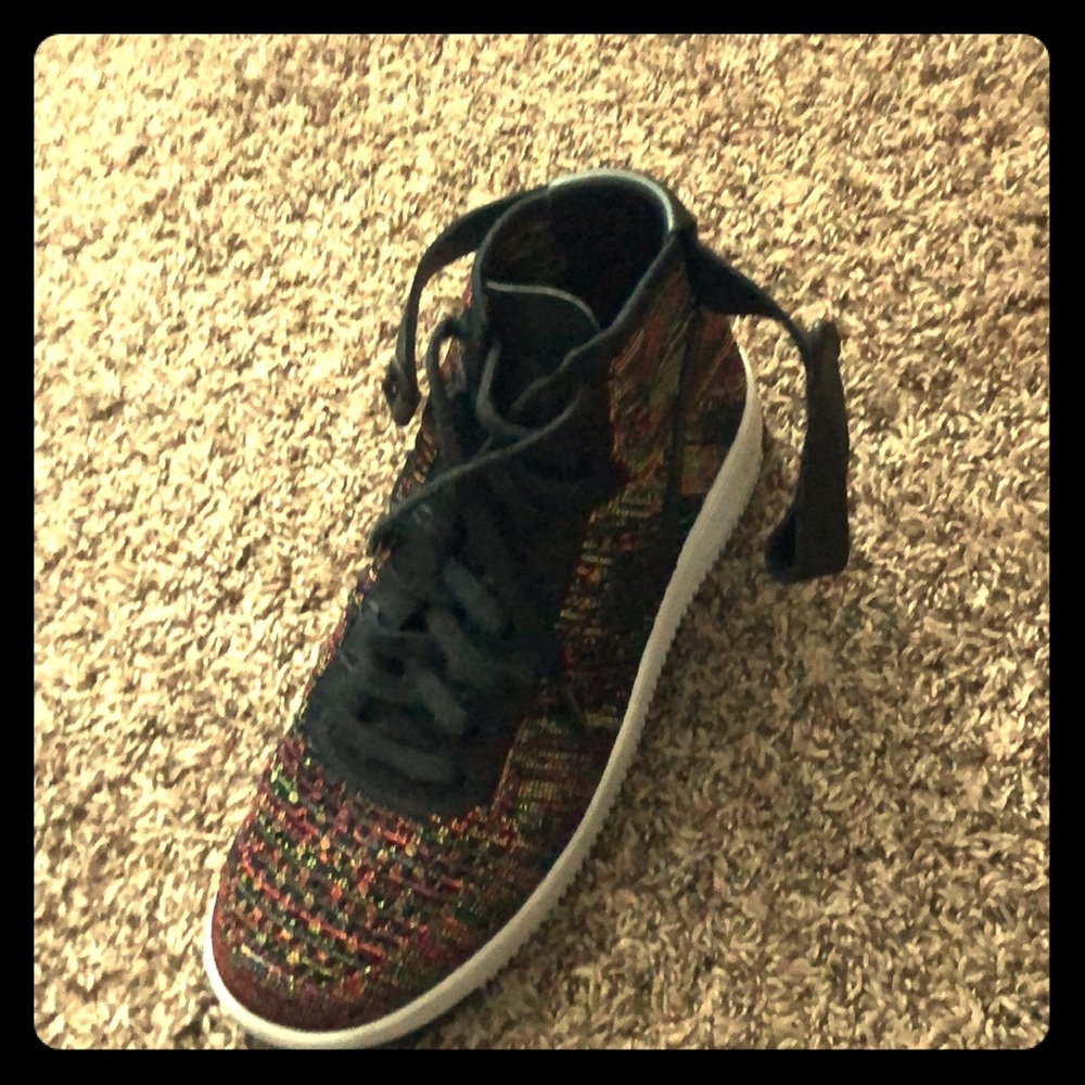 Knitted Hi-Top AirForce 1’s